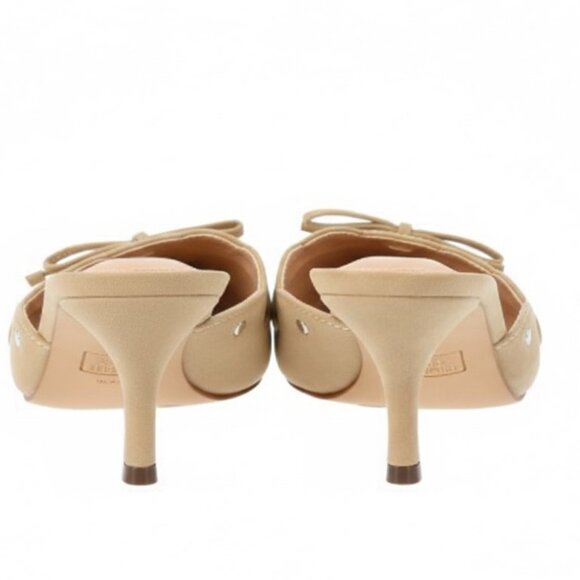 Time and Tru Women's Studded Kitten Heel Mules - Picture 5 of 7